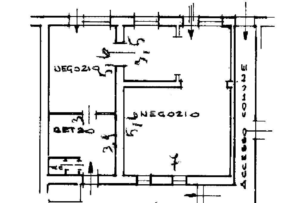 Negozio in Via Santa Barbara 21, Cremona, {3} - Planimetria 1