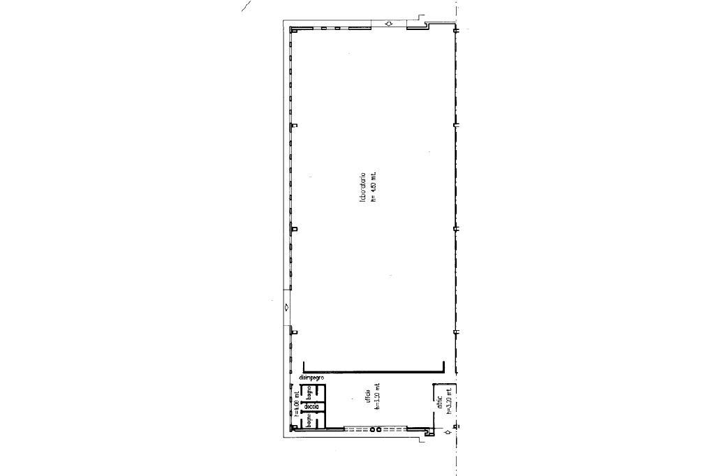 Capannone in Via dell'Industria 2, Pizzighettone, {3} - Planimetria 1