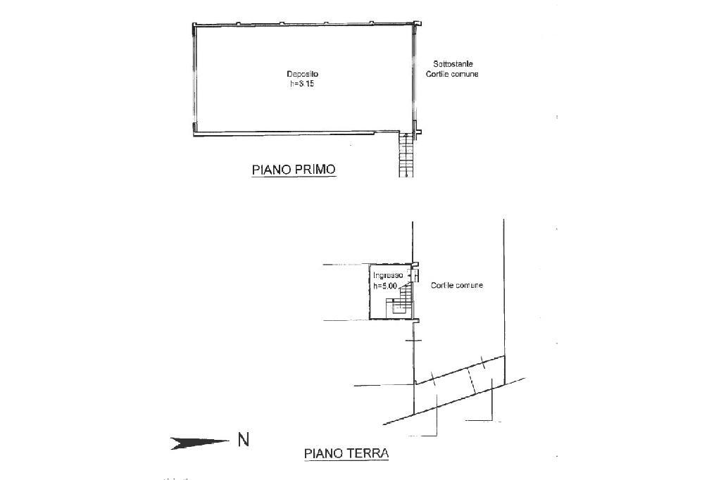 Magazzino in Via Bergamo 73, Cremona, {3} - Planimetria 1