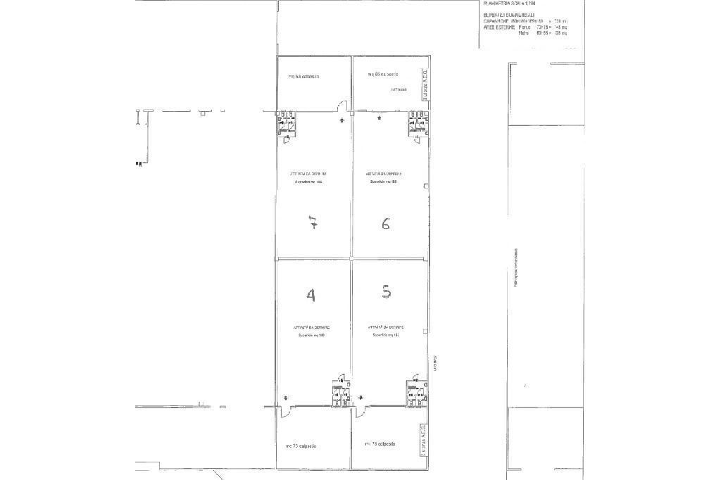 Capannone in Via degli Artigiani 42, Sesto Ed Uniti, {3} - Planimetria 1