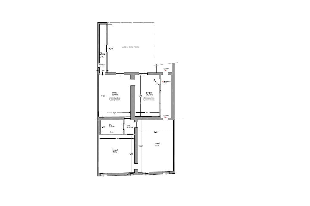 Ufficio in Via Roma 54, Castelleone, {3} - Planimetria 1