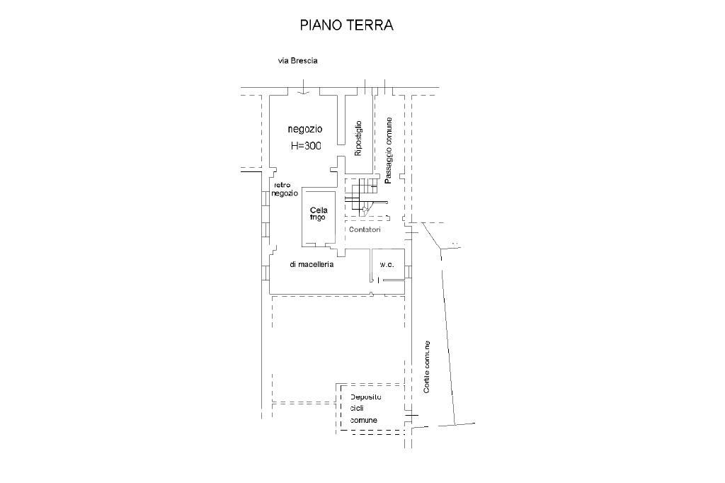 Negozio in Via Brescia 21, Cremona, {3} - Planimetria 1