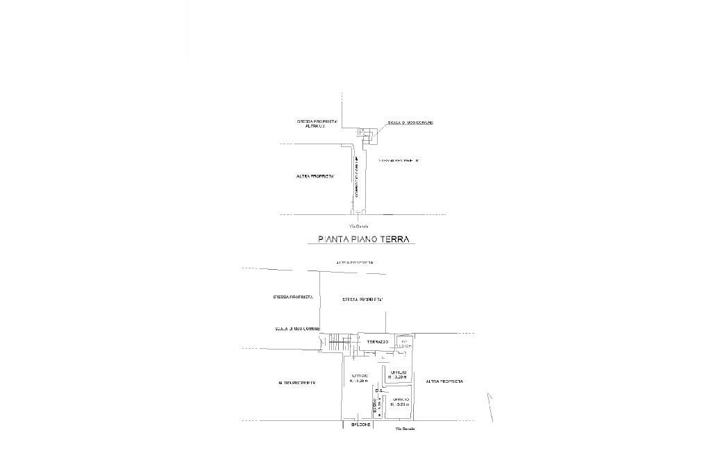 Ufficio in Via Francesco Genala 50, Soresina, {3} - Planimetria 1