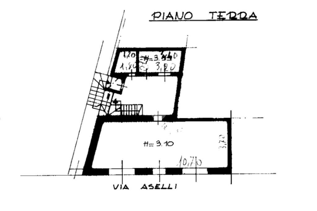 Negozio in Via Gaspare Aselli 28, Cremona, {3} - Planimetria 1