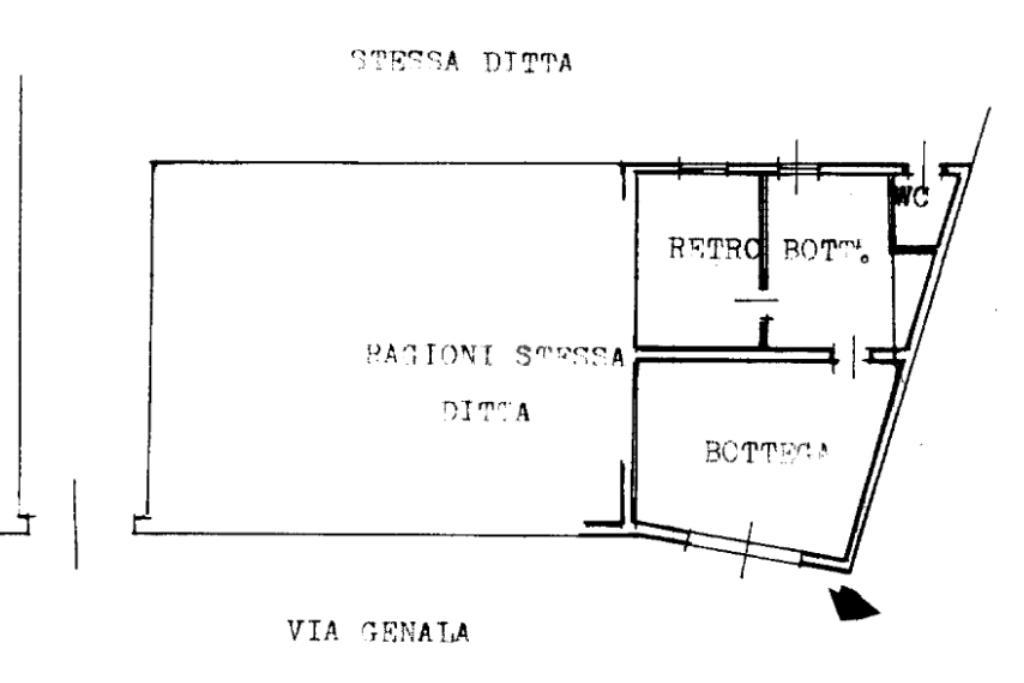 Negozio in Via Francesco Genala 65, Cremona, {3} - Planimetria 1