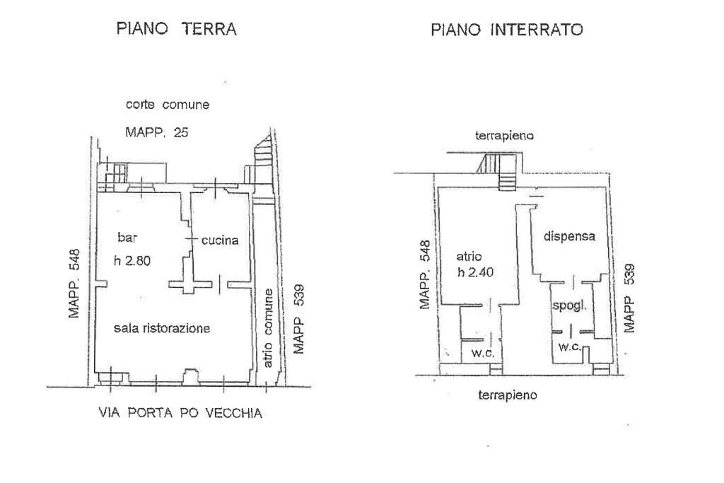 Negozio in Via Porta Vecchia, Cremona, {3} - Planimetria 1