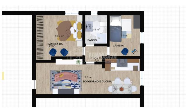 3-room flat in Via Cristoforo Colombo, Valsamoggia - Photo 1