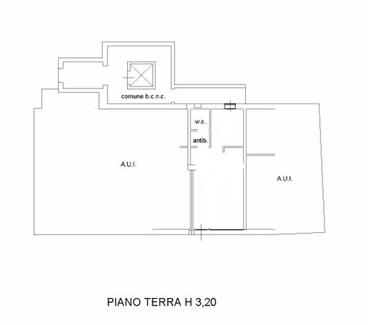 Negozio in Viale Trieste, Vicenza, {3} - Planimetria 1