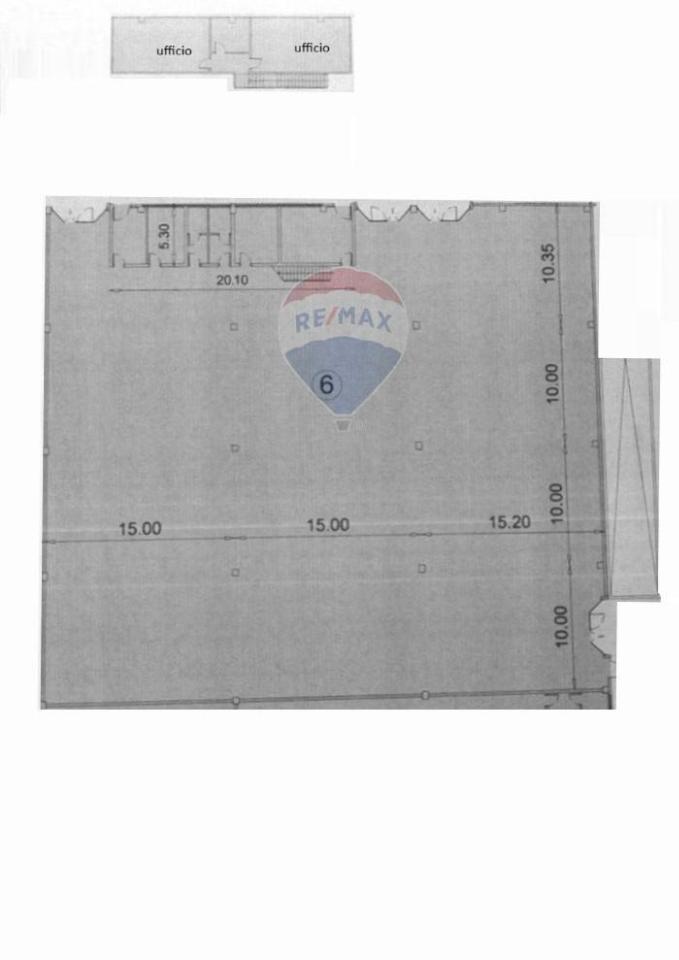 Capannone in Via Liguria 19, Peschiera Borromeo, {3} - Planimetria 1