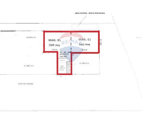 Capannone in Via Buozzi 21, Liscate, {3} - Planimetria 1