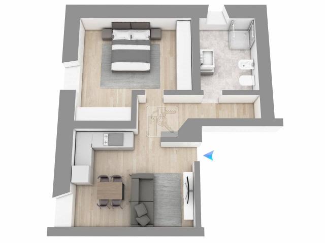 2-room flat in Piazza Don Vittorio Pisoni, Madruzzo - Photo 1