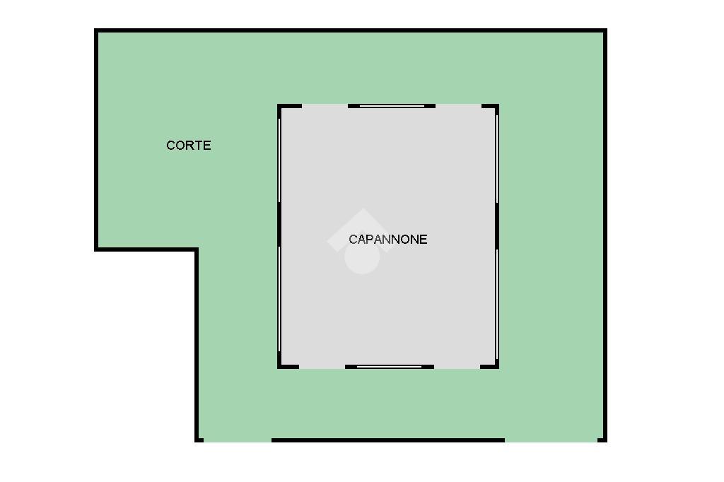 Capannone in Via della Scienza 28, Santarcangelo Di Romagna, {3} - Planimetria 1