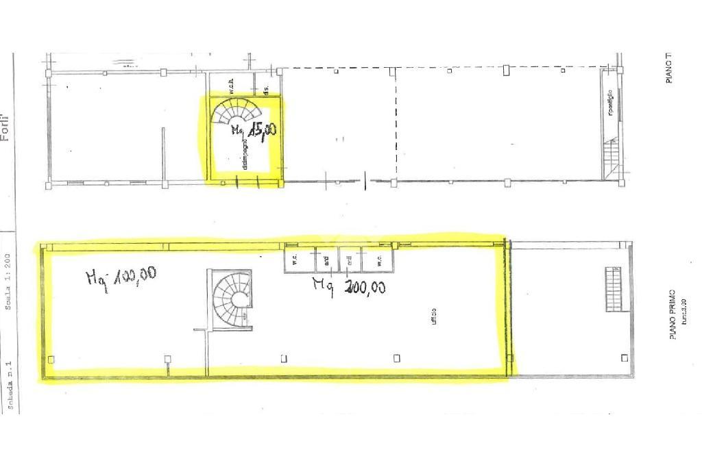 Negozio in Via Emilia 2140, Longiano, {3} - Planimetria 1