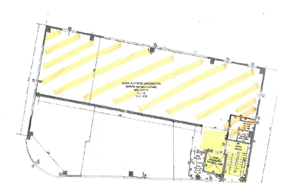 Capannone in Via S. Vito 43, Savignano Sul Rubicone, {3} - Planimetria 1