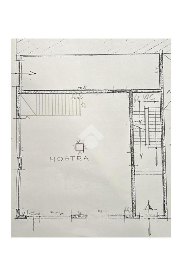 Negozio in Via Lauro De Bosis 12, Santarcangelo Di Romagna, {3} - Planimetria 1