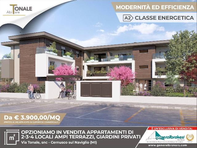 Vierzimmerwohnung in Via Tonale 7, Cernusco sul Naviglio - Foto 1