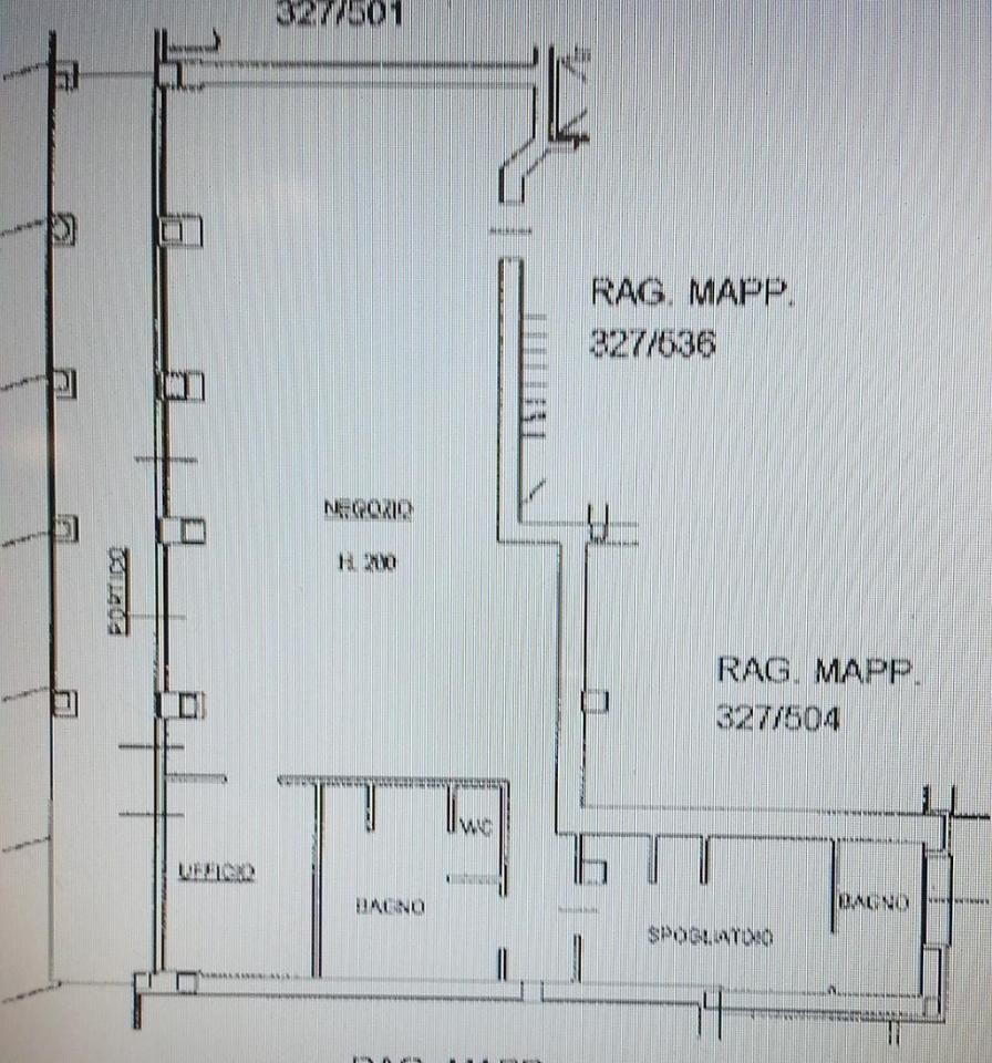Negozio in Via San Rocco 7, Cremona, {3} - Planimetria 1