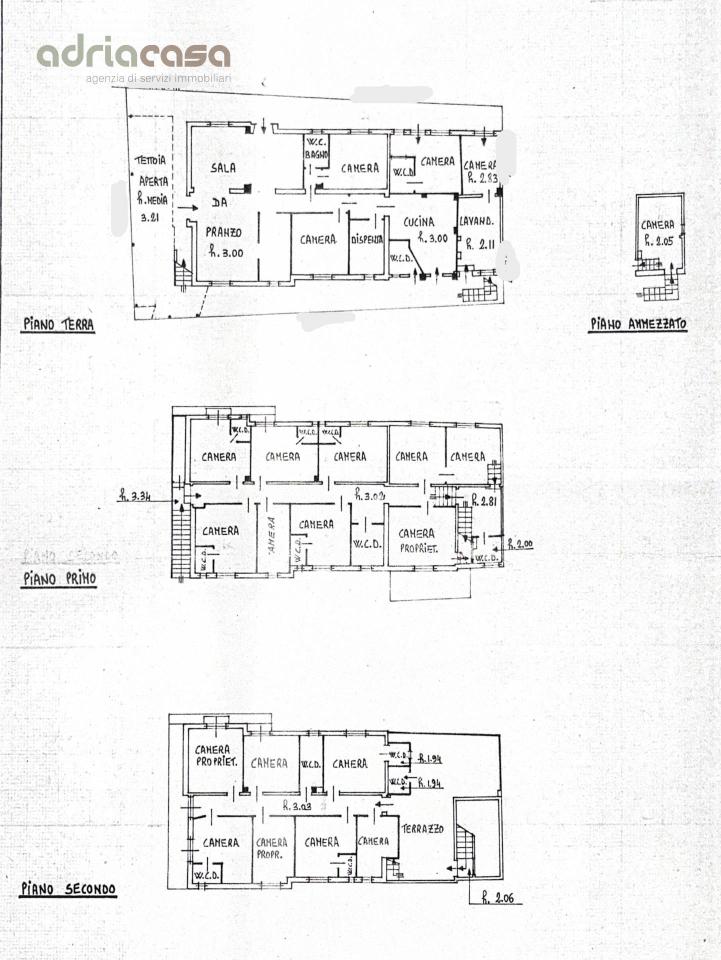 Negozio in Via Fiume, Cattolica, {3} - Planimetria 1