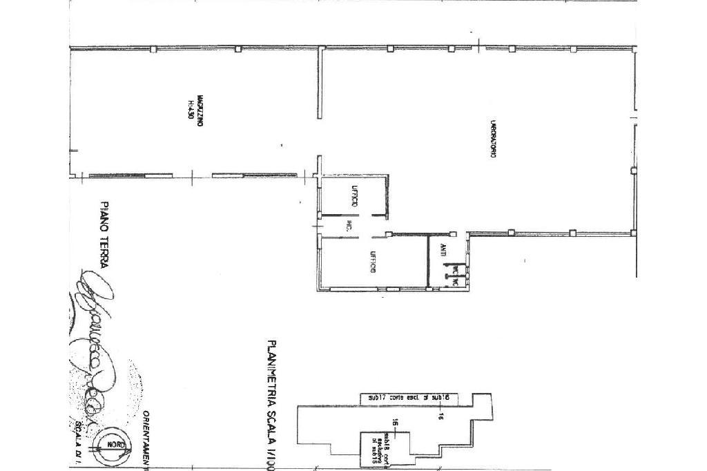 Capannone in Via Casoni 18, Galliera Veneta, {3} - Planimetria 1