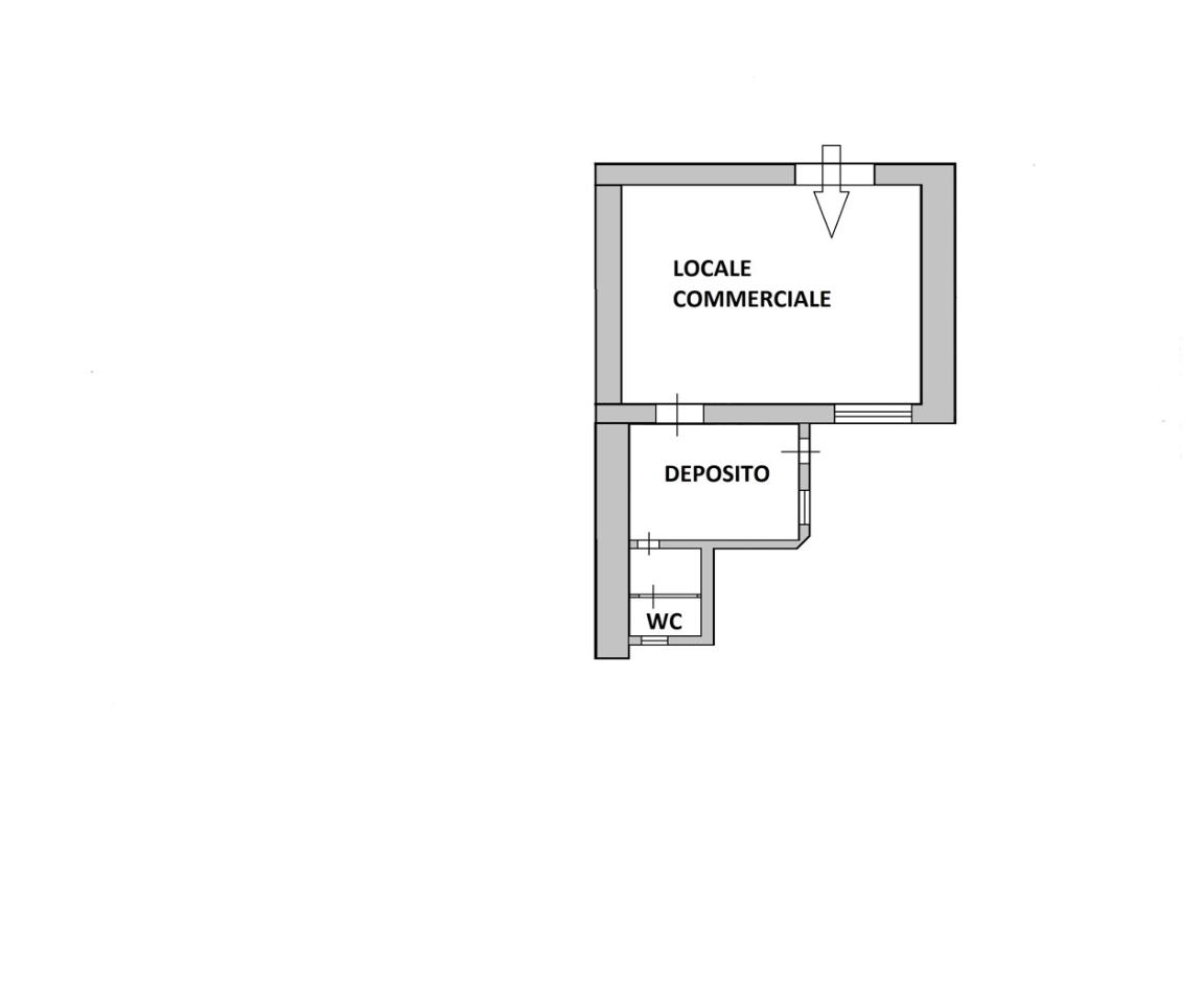 Negozio in Via Passanti 56, Scafati, {3} - Planimetria 1