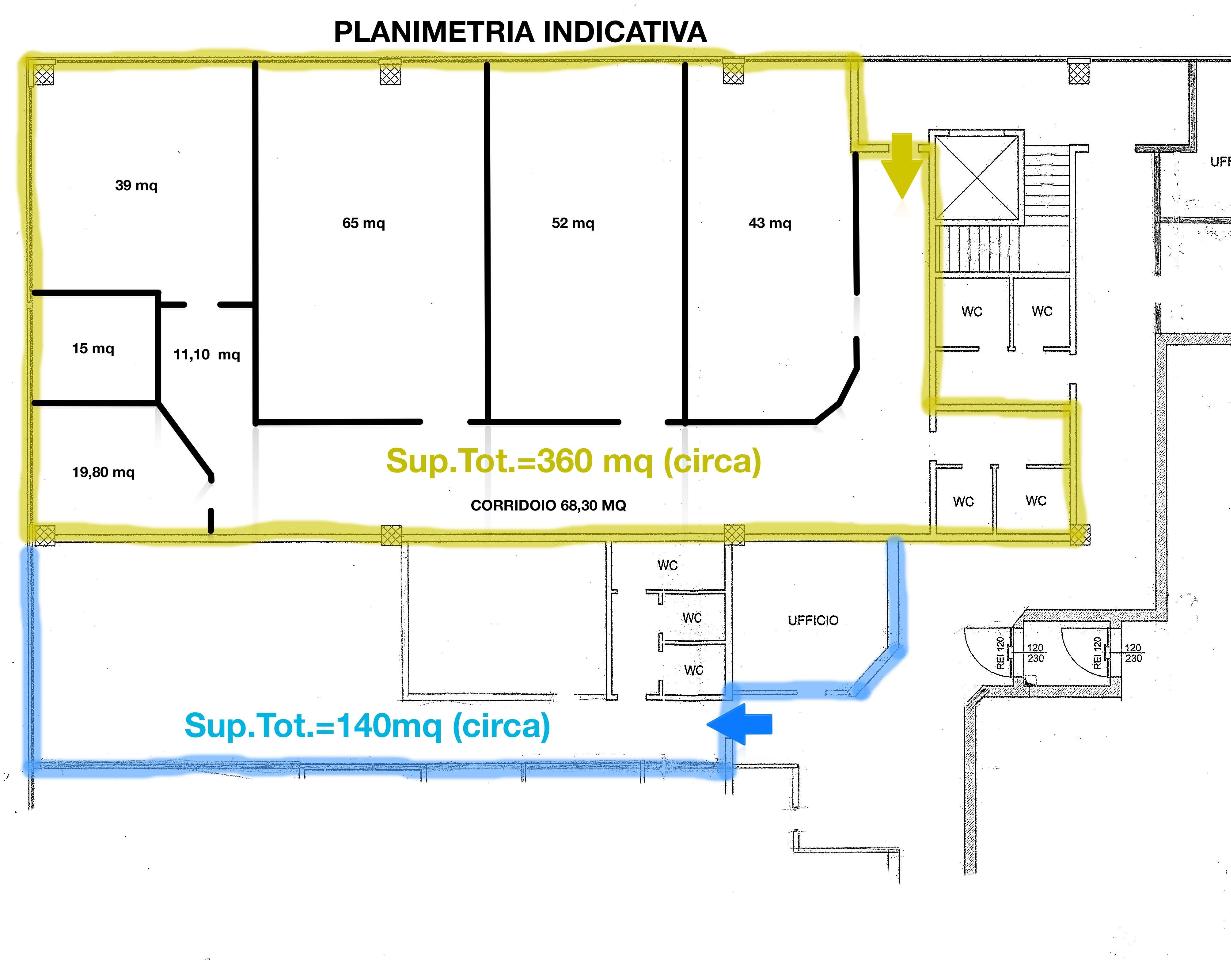 Ufficio in , Cesena, {3} - Planimetria 1