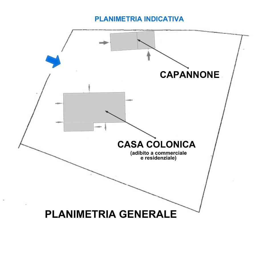 Capannone in Via dei Nespoli, Ravenna, {3} - Planimetria 1