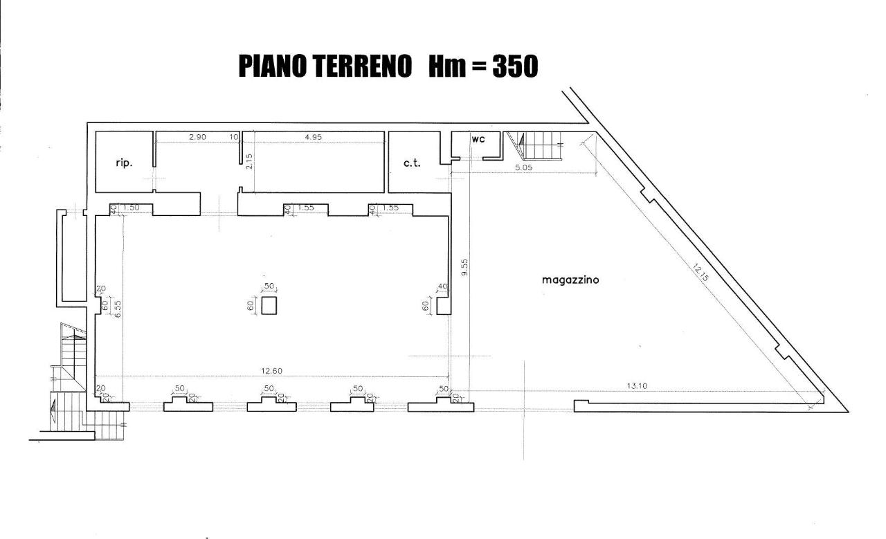 Magazzino in Via San Pietro 75, Cirie', {3} - Planimetria 1