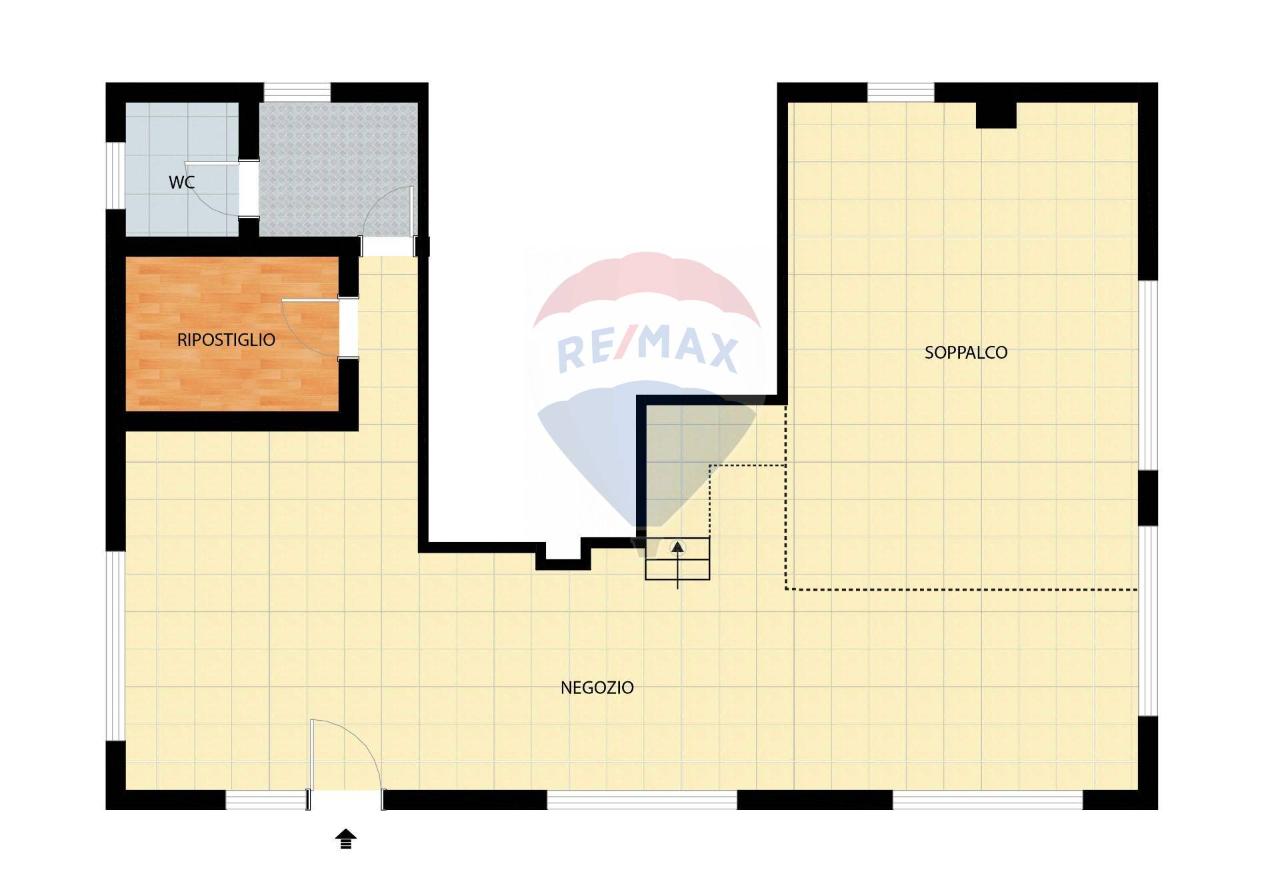 Ufficio in Via Bruno Raimondi 3, Busto Arsizio, {3} - Planimetria 1