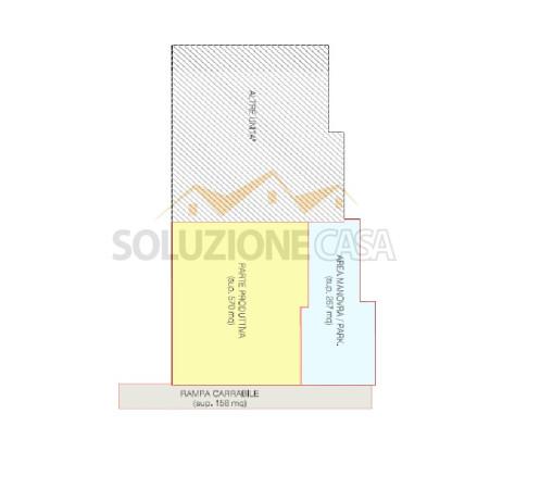 Capannone in , Trento, {3} - Planimetria 1