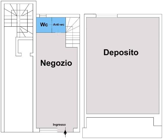 Negozio in {3}, Piazza Marcella Casagrande - Foto 1