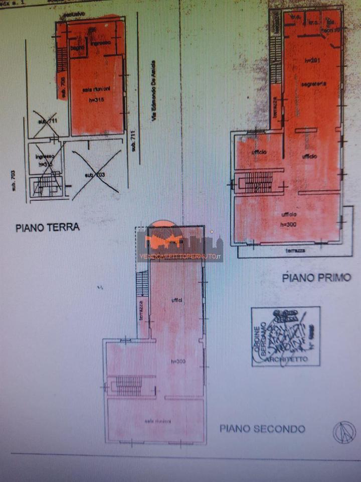 Ufficio in Via Fratelli Pagani, Castelli Calepio, {3} - Planimetria 1