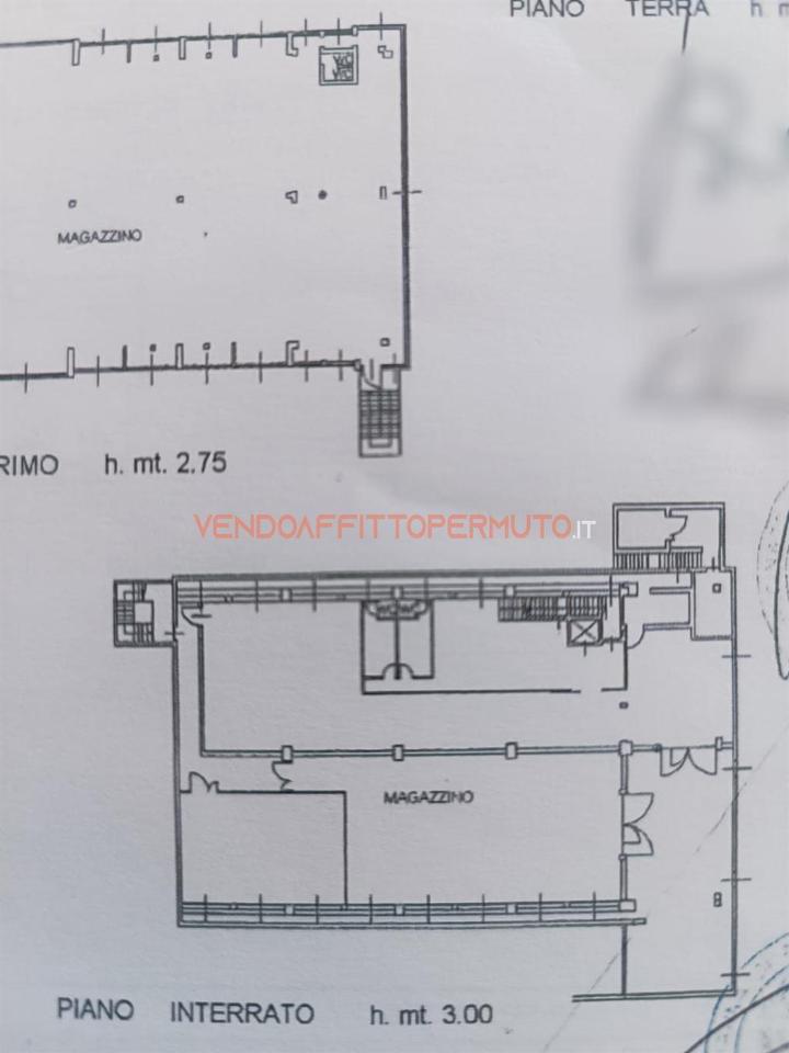 Negozio in Via San Fermo, Palosco, {3} - Planimetria 1