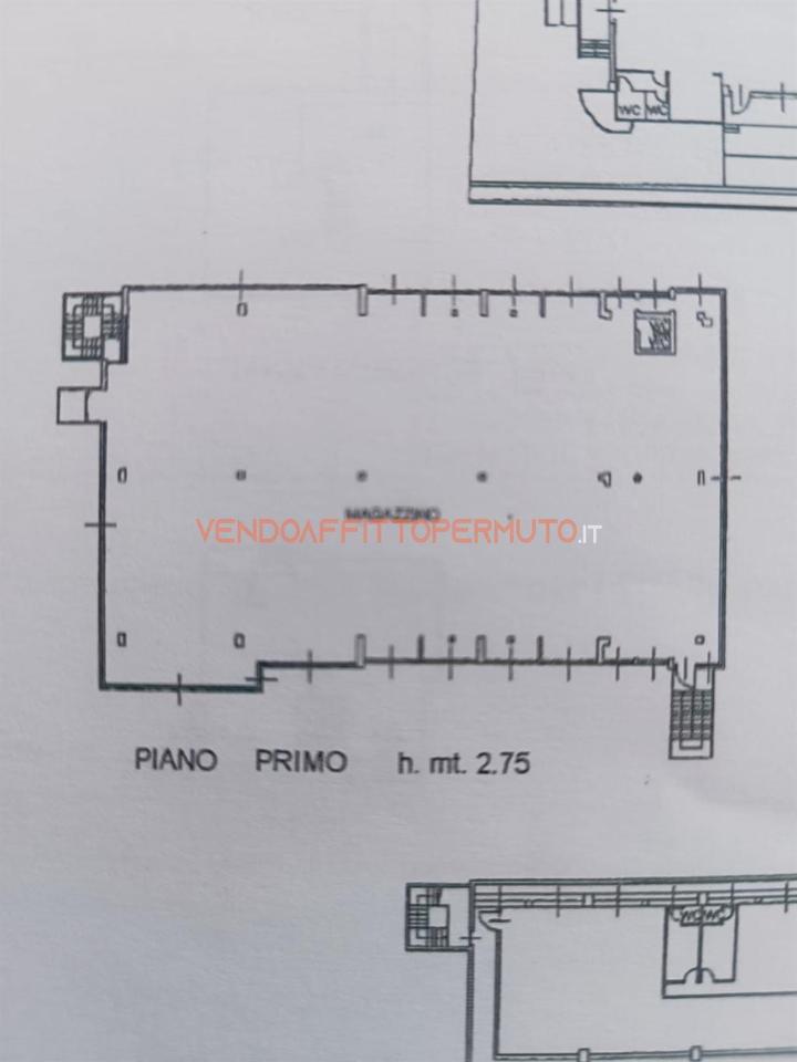 Negozio in Via San Fermo, Palosco, {3} - Planimetria 1
