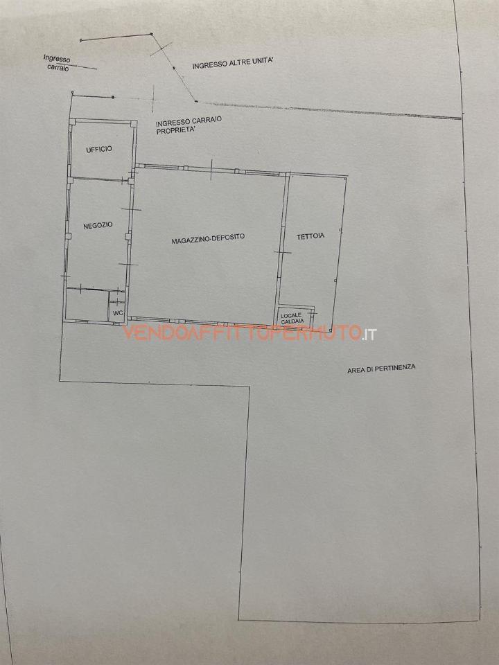 Magazzino in Via Trieste, Camisano, {3} - Planimetria 1
