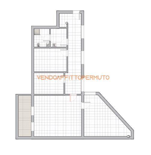 Ufficio in Via Leoncavallo, Treviglio, {3} - Planimetria 1