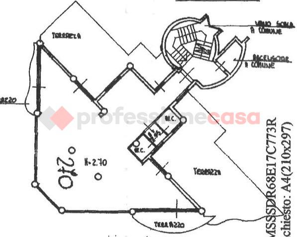 Ufficio in Via Tripoli 57, Empoli, {3} - Planimetria 1