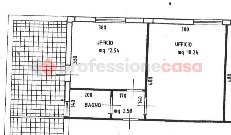 Ufficio in Viale Palmiro Togliatti 133, Vinci, {3} - Planimetria 1
