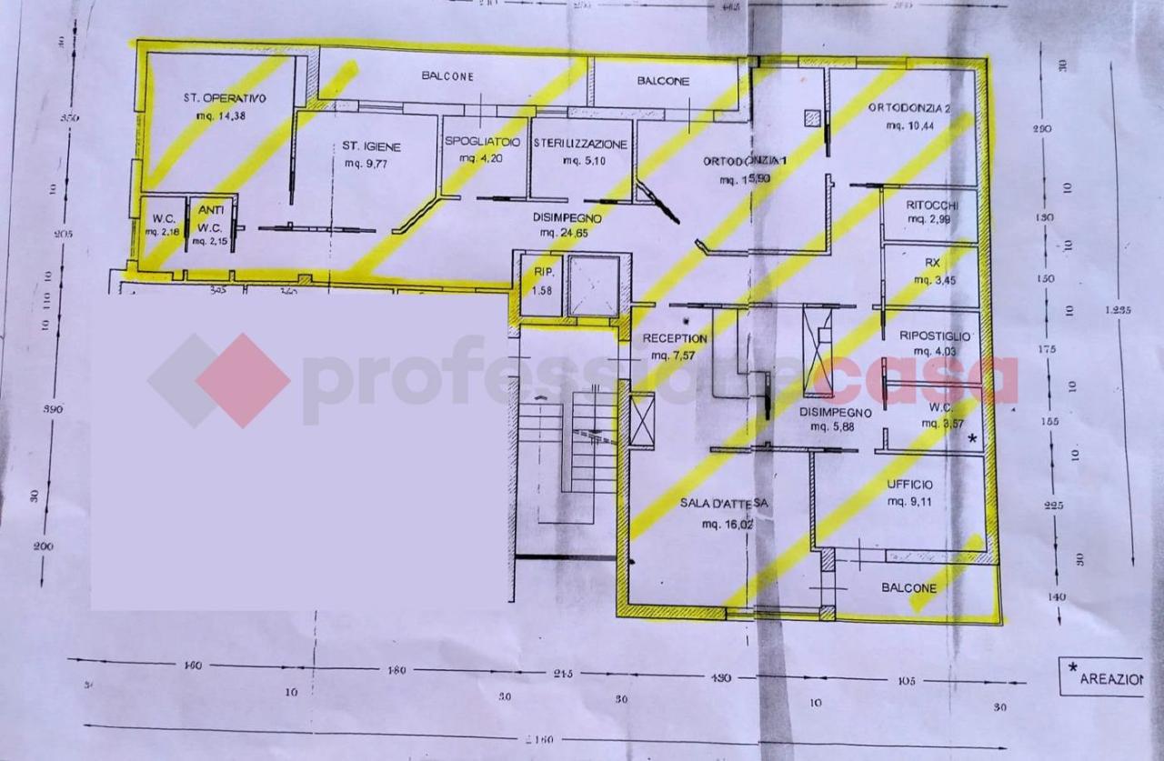 Ufficio in Via Giulio Masini 57, Empoli, {3} - Planimetria 1