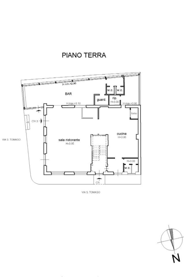 Negozio in Via San Tomaso, Rapallo, {3} - Planimetria 1