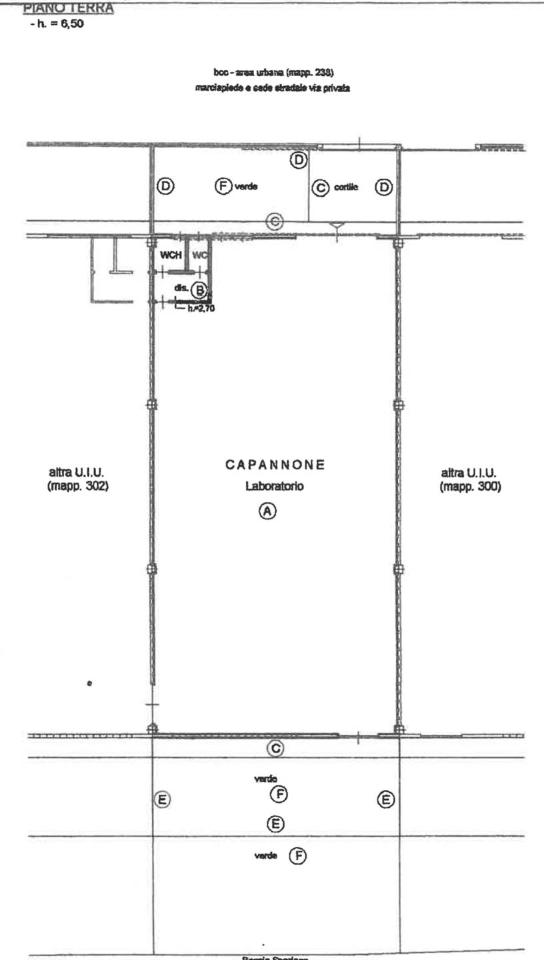 Capannone in Via Nilde Iotti, Pieve Emanuele, {3} - Planimetria 1