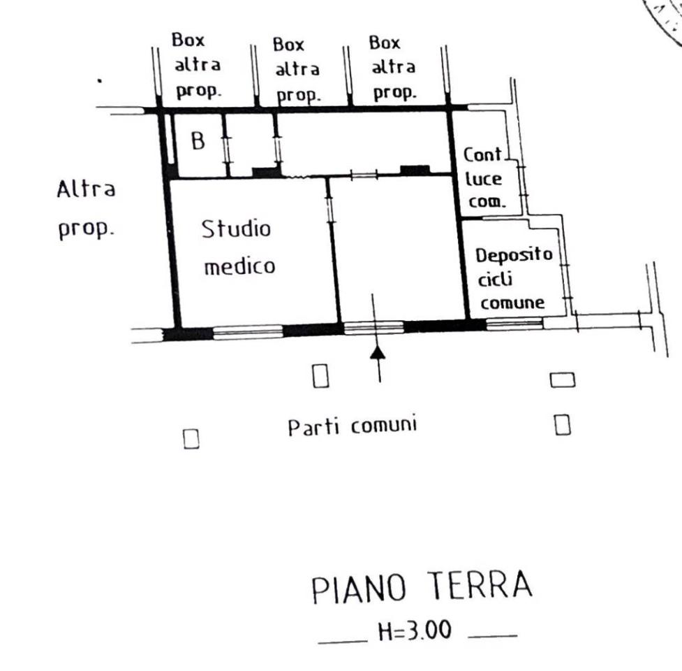 Negozio in Via delle Rose, Pieve Emanuele, {3} - Planimetria 1