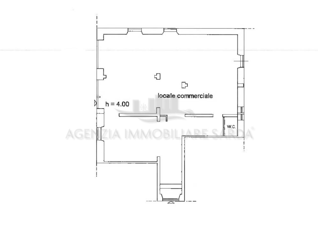 Negozio in , Alghero, {3} - Planimetria 1
