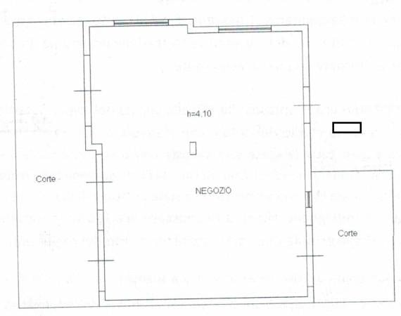 Negozio in Via Roma, Riposto, {3} - Planimetria 1