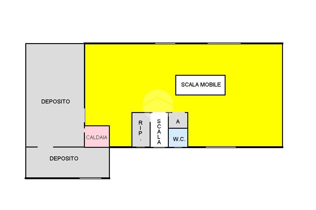 Palazzina commerciale in Corso Italia 348, Quarto, {3} - Planimetria 1