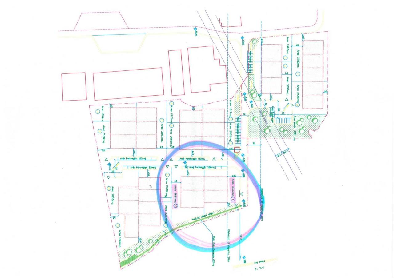 Building land in {3}, Via del Lavoro - Planimetry 1