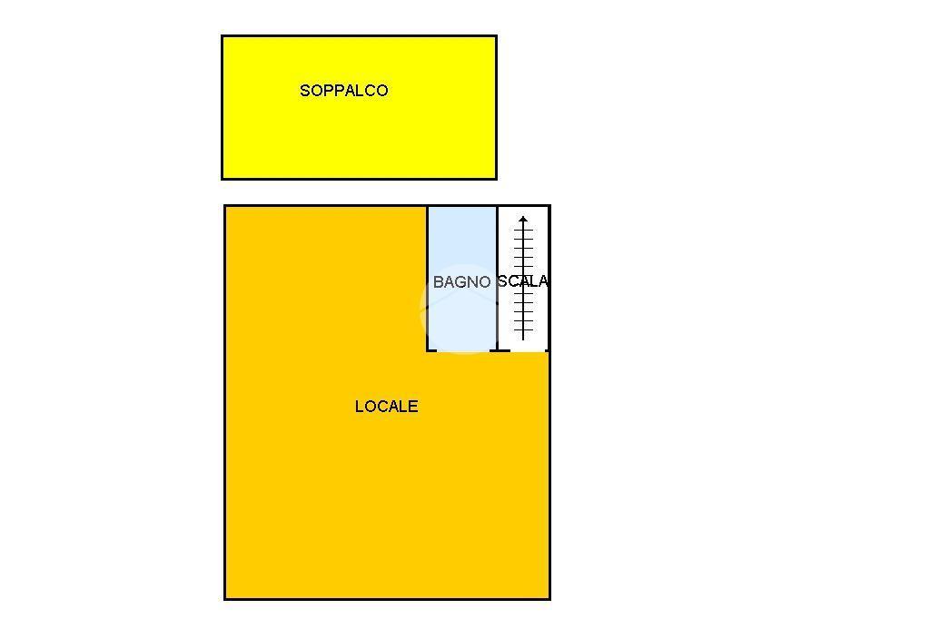 Magazzino in affitto, Via Antonio Genovesi 25, Napoli - Planimetria 1