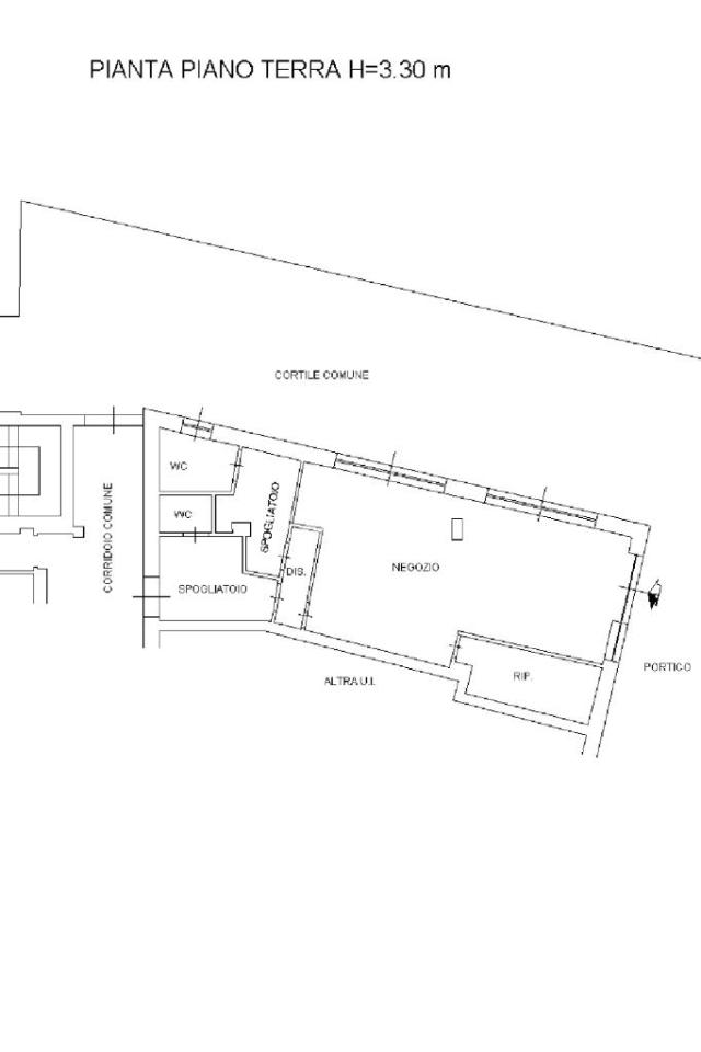 Negozio in C.So Susa 2, Rivoli, {3} - Planimetria 1