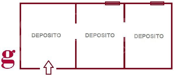 Magazzino in Via Romagnosi 7, Messina, {3} - Planimetria 1
