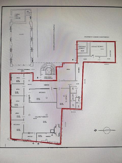 Ufficio in Via Allegreni 39, Martinengo, {3} - Planimetria 1