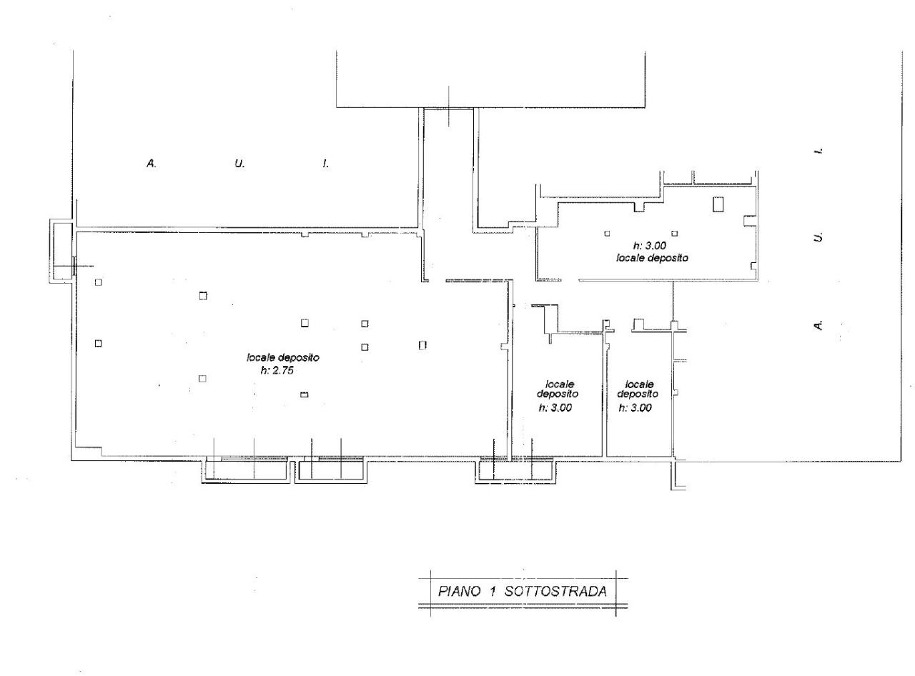Magazzino in Via Don G. B. Vavassori 7, Nembro, {3} - Planimetria 1
